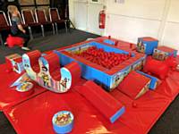 Fun 'weather' or not soft play area in our function room